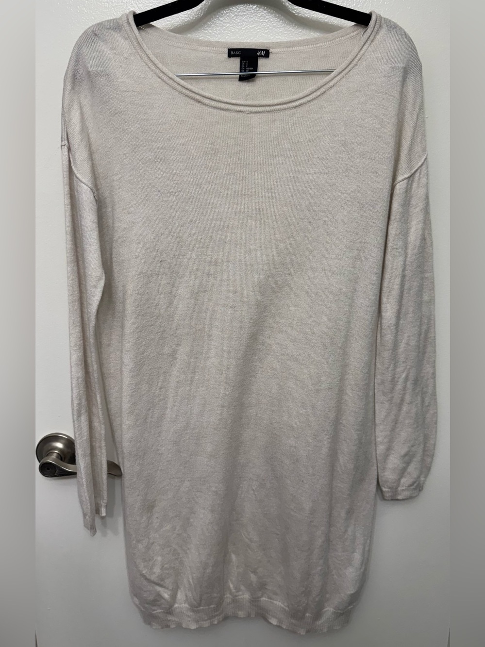 H&M Sweater Mini Dress | Cozy Long Sleeve Knit Dress